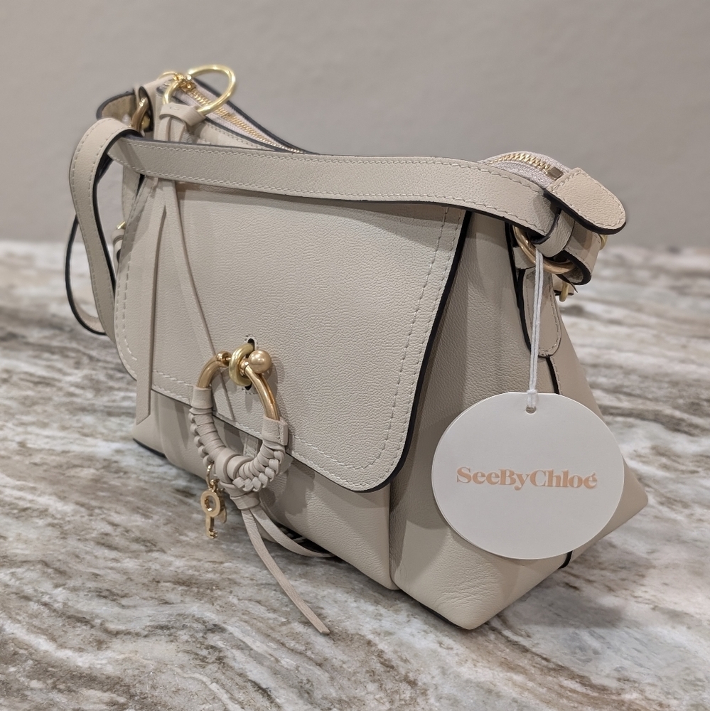 See By Chloe Cream Leather Bag - Picture 4 of 13